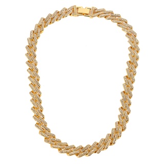 collar de cadena de diamantes hip hop para hombre, diseño de hip hop, combinación de joyas