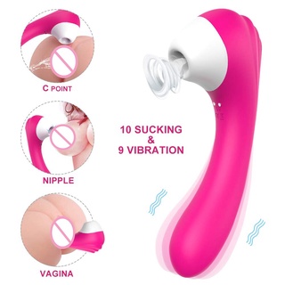cansi oral lamiendo lengua vibrador pezón ventosa 9 velocidades silicona clítoris ventosa vibrador juguetes sexuales para mujeres estimulador de clítoris