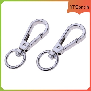 Metal Swivel Clasps Lanyard Snap Hook Lobster Claw Clasp for Jewelry Findings Crafts Making Camping Hiking Sports Tool,
