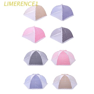 LIME 4 Pcs Pop-Up Mesh Screen Food Cover Tent Reusable Collapsible Anti Fly Mosquitoes Umbrella Food Cover Net Protector for Home Outdoor Party Picnic