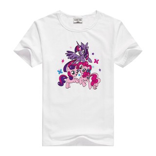 my little pony camisetas de dibujos animados para niñas 1 2 3 4 5 6 7 8 años ropa infantil (4)