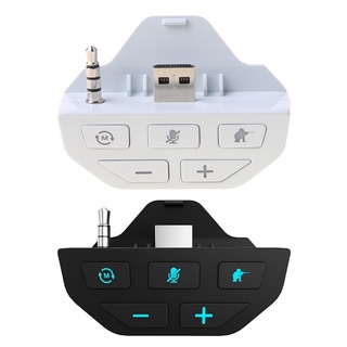 ✿ controlador de mango potenciador de sonido estéreo auriculares adaptador convertidor de auriculares para -Xbox One Wireless Gamepad