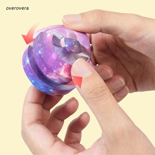 over 2in Orbiting Gyro Sensory Fidget Toy Puzzle Portable Hand Toy with Track Balls