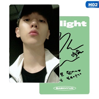 EXO Baekhyun 2nd Mini Album Delight Photocard Photo Card KPOP Baekhyun Postcards (2)