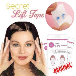40Pcs/Box Secret Lift Tape Effective Face Sticker Thin Invisible Chin Patch