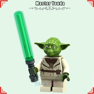 Star Wars Jedi Master Yoda Baby Darth Vader Figura De Acción Bloques De Construcción Con Lego Juguetes Para Niños