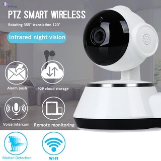 Wifi cámara de vigilancia de seguridad del hogar CCTV cámara inalámbrica IR Monitor de visión nocturna Robot bebé Monitor videocámaras bolong