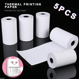 5 rollos de impresión de papel térmico para mini impresora de bolsillo portátil 57 mm x 30 mm