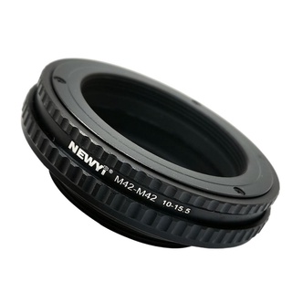 m42-m42 10mm-15.5mm macro focusing lente helicoida adaptador de montaje fácil transferencia
