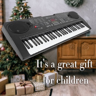 abs 61 teclas electrónicas de piano teclado compacto órgano completo teclas para niños (1)