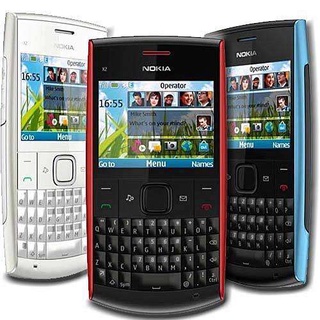 Nokia X2-01 Classic Teléfono Móvil Original Juego Completo