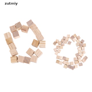 [zutmiy2] 10/20 mm bloques cuadrados de madera mini cubos adorno para artesanía en madera diy m78
