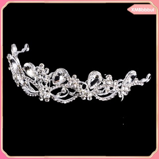 [bbui] boda novia dama de honor princesa corona cristal rhinestone gota de agua diadema tiara tocado