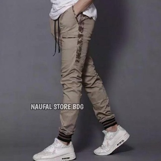 Precio especial Pantalones Joger hombre - pantalones Jogger List army - Casual sporty - pantalones largos de calidad para hombre (1)