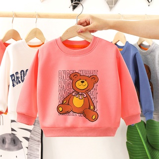 los niños suéter otoño niños y niñas coreano t-shirt bebé de manga larga suéter de ropa de los niños al por mayor. (4)