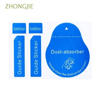 ZHONGJIE Mobile Phone Accessories Screen Cleaning Tool Tablet PC Cell Phone Dust Absorber Dust Removal Sticker Tempered Glass Camera Lens Screen Cleaner Dust-absorber Guide Sticker LCD Screens Dust Papers