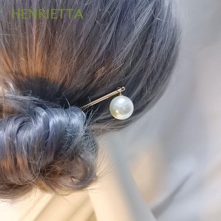 HENRIETTA Adorable Horquilla coreana Tiara Borla China hair stick Mujeres Perla Flor Peces Gracioso Originalidad Horquilla
