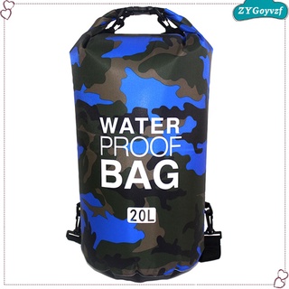 bolsa seca impermeable saco seco rollo superior ajustable correa de hombro para navegar kayak pesca rafting natación camping (1)
