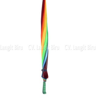 Ombotak arco iris arco iris paraguas de Golf 16 dedos. Gran venta Jumbo paraguas