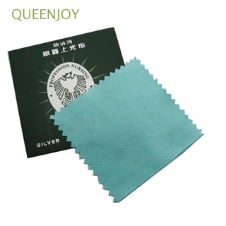 queenjoy nueva plata pulido moda joyería paño de limpieza platino útil anti-tarna algodón limpiador