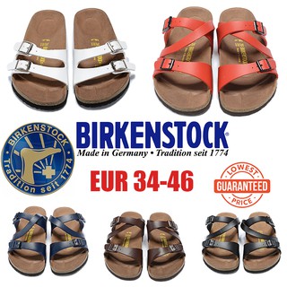 (Talla 34-46) 2021 nuevo Birkenstock chanclas de verano de gran tamaño para hombre y mujer sandalias cómodas (fabricado en alemania)