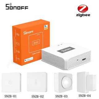 Sonoff zigbee-sensor de movimento, interruptor sem fio, sensor de temperatura e umidade, sensor de movimento, sensor de janela e porta, zigbee 3.0