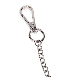 38 cm cartera cadena de cinturón rock pantalones hipster pantalón llavero anillo clip (2)