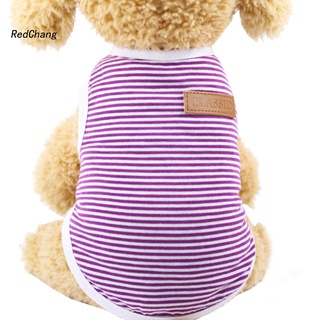 rc suave textura mascota ropa gatito perro sin mangas tops cómodos para el verano