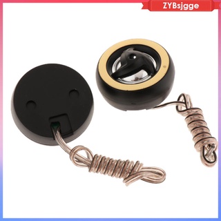 2 Pieces 25mm Car Silk Dome Tweeters, Car Auto Treble Audio Loud Speakers with Mount Bases, Double-sided Adhesives and (8)