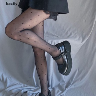 kaciiy 1pc sexy mujeres pantimedias medias de verano de nylon lunares impresión de medias sin costuras malla de red femenina hosiery venta caliente se adapta a 40-55 kg mx (8)