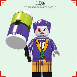 Compatible con Lego MiniFigures DC Joker Stargirl Constantine Deadshot hierro increíble hombre Arkham caballero Batman Gotham ciudad bloques juguetes Legoing