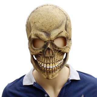 [HotSpot] Máscara de fiesta Máscara de calavera Casa embrujada Horror Máscara de zombi Accesorios de suspenso Day of the Dead