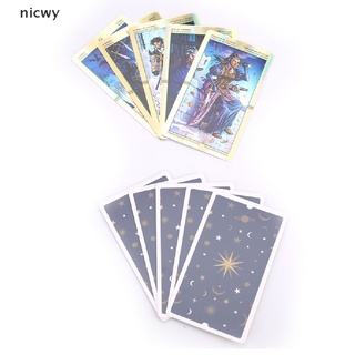 nicwy 2021 nueva rueda del año tarot juego de cartas misterioso destino juego de mesa para las mujeres mx
