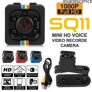 Mini cámara deportiva Sq11 960p para cámara nocturna para exteriores evanescence