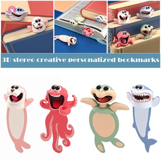 Wacky Marcador Estéreo Kawaii De Dibujos Animados Marcadores 3D Animal Para Libro