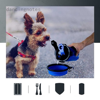 Dancingnotes juguete portátil para mascotas/botella de alimentación para mascotas/botella de viaje al aire libre/perro/gato/contenedor de alimentos para agua