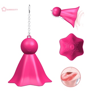 [xiangsicity] Solid Color Breasts Stimulator Female Breast Enlargement Massager Silky for Pool