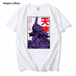 Divertido japón Anime Eva 01 Evangelion T hombres Manga Streetwear camiseta de gran tamaño camiseta Homme