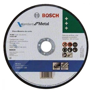 Disco de corte de metal 4 1/2 Bosch