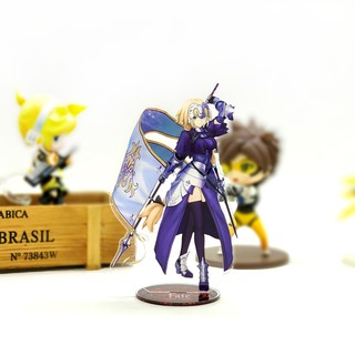 Fate Grand Order Jeanne d'Arc acrylic stand figure model toy anime table decorat