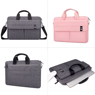 Impermeable portátil bolsas 13 13.3 14 15.6 pulgadas portátil bolsa maletín hombres mujeres bolso ASUS Dell AcerMacbook Lenovo bolso de hombro (8)