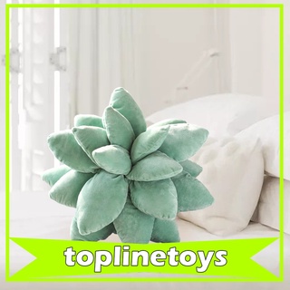 [toplinetoys] suculentas cactus tiro almohada novedad lindo suave planta cojín almohadas cama dormitorio granja muebles decoración del hogar