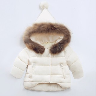 Bebé niñas niños niños chamarra abrigo otoño invierno caliente ropa de niños