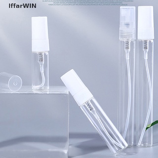[iffarwin] 5 unids/lote 1 ml 2 ml 10 ml botella de vidrio perfume botellas vacías muestra viales de vidrio nuevos.