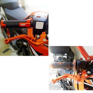 REALZION 2020 para KTM DUKE 390 200 125 palanca de freno maestro de freno palanca de embrague izquierda/derecha Universal accesorios de motocicleta para duke390 duke200 duke125 (2)