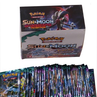 Pokemon Cards Sun&Moon Guardian Rising Booster Box TCG brillante Reverse Holo tarjeta Trading juego coleccionable niños juguetes regalo (8)