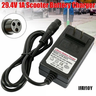 IFAYIOY 24V cargador de batería para Razor E100 E125 E150 Electric Scooter 3.3 Ft Power Cord