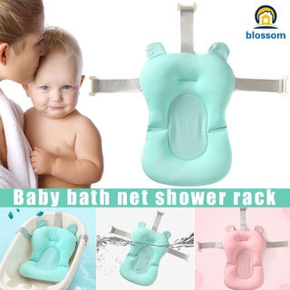bebé plegable bañera de baño almohadilla de seguridad infantil ducha antideslizante cojín de plástico