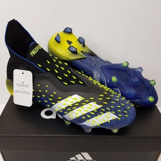 zapatos de fútbol adidas predator freak+ fg zapatos de fútbol al aire libre botas de los hombres transpirable impermeable unisex tacos de fútbol libre tamaño de envío 39-45