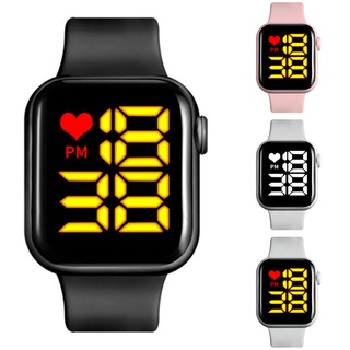 Smartwatch Pulsera Inteligente, LED Reloj Inteligente Deportivo, Reloj Deportivo Pantalla Táctil Impermeable IP67 Reloj para Mujeres y Hombres
